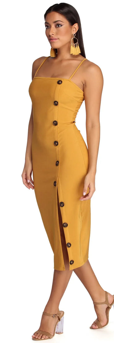 Mellow Days Midi Dress