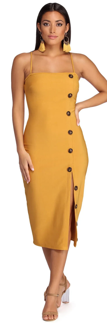 Mellow Days Midi Dress