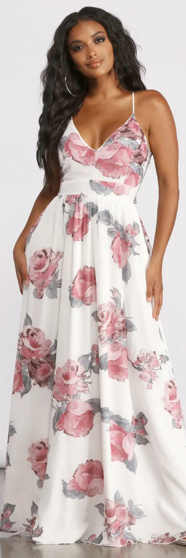 Bloom With Beauty Maxi Dress