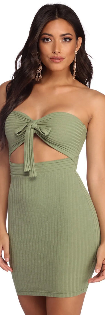 Tied With Style Mini Dress