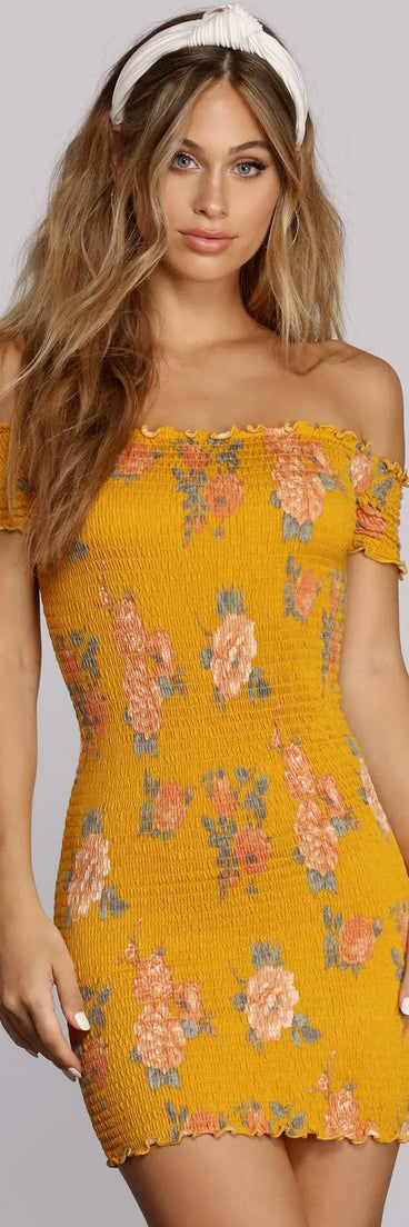 Flourish In Florals Dress
