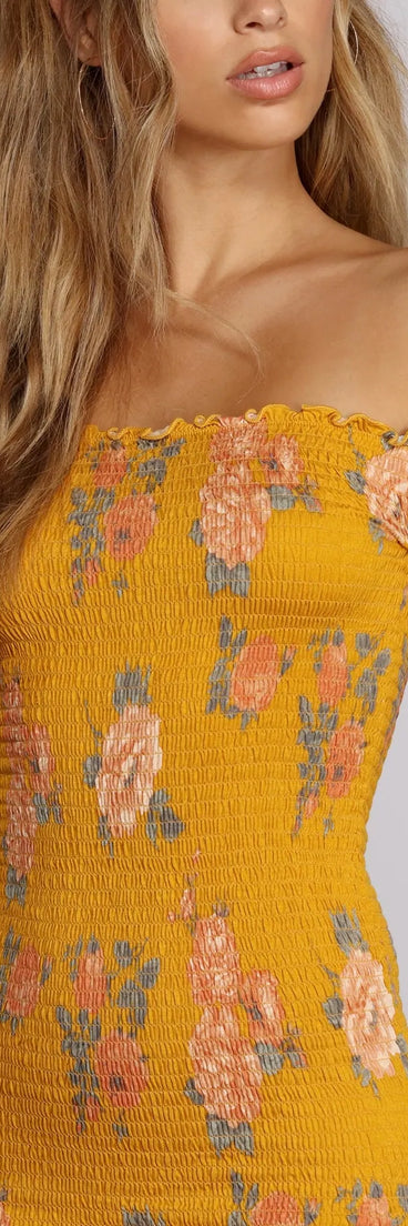 Flourish In Florals Dress