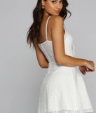 Effortlessly Pretty Eyelet Skater Dress