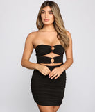 Nights Like This Cutout Mini Dress