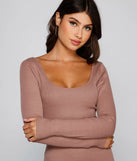 Finding Inspo Scoop Neck Mini Dress
