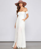 Effortlessly Chic Smocked Maxi Dress