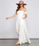 Effortlessly Chic Smocked Maxi Dress
