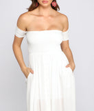 Effortlessly Chic Smocked Maxi Dress