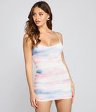 Such A Daydream Mesh Mini Dress