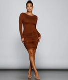 Elevated Chic Ruched Mini Dress