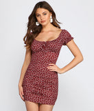 Sweet Vibes Off-The-Shoulder Floral Mini Dress