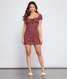 Sweet Vibes Off-The-Shoulder Floral Mini Dress