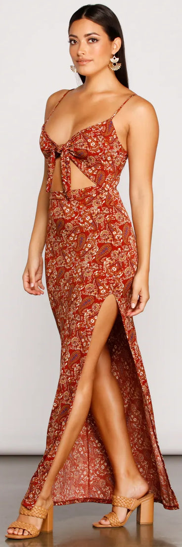 Stunning Boho Vibes Maxi Dress