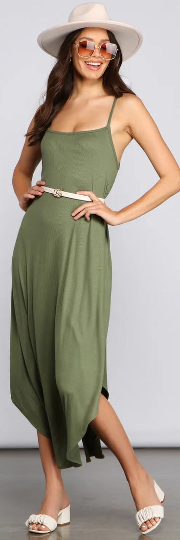 Effortless Vibes Sleeveless Maxi Dress