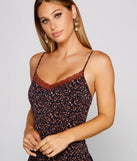 Charming Chic Ditsy Floral Mini Dress