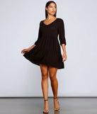 Effortless Vibes Babydoll Dress