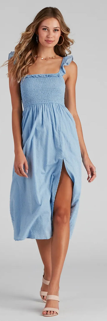 Effortless Style Moves Midi Dress