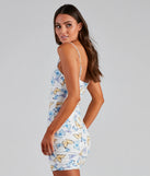 Sweet Trendsetter Ruched Mini Dress
