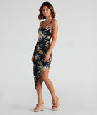 Jetset Getaway Tropical Midi Dress