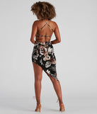 Tropic Beauty Strappy Midi Dress