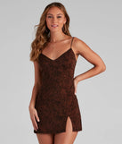 Prowlin' Leopard Mini Slip Dress