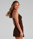 Prowlin' Leopard Mini Slip Dress