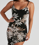 Sea Breeze Tropical Midi Dress