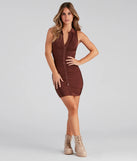 Cold Brew Collared Mini Dress