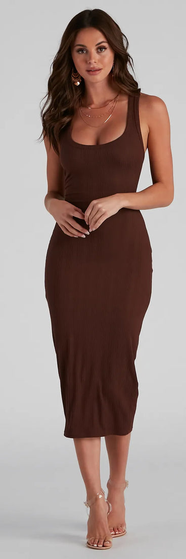 It-Girl Status Midi Dress