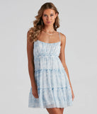 Sway With Me Floral Chiffon Dress