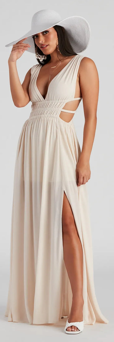 Desert Vacay Sleeveless Maxi Dress