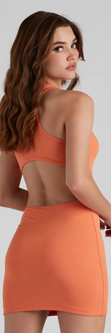 Everyday Basic Knit Mini Dress