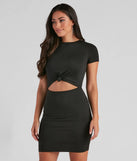 Knot Gonna Lie Crew Neck Dress
