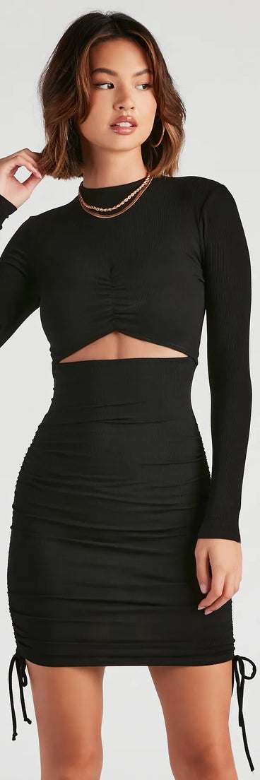 Reap The Rewards Cutout Mini Dress