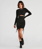 Reap The Rewards Cutout Mini Dress