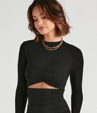 Reap The Rewards Cutout Mini Dress