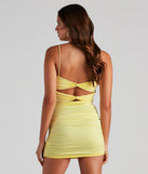 You'll Be Back Twist Bodycon Dress