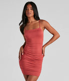 Have We Met Lace-Up Mini Dress