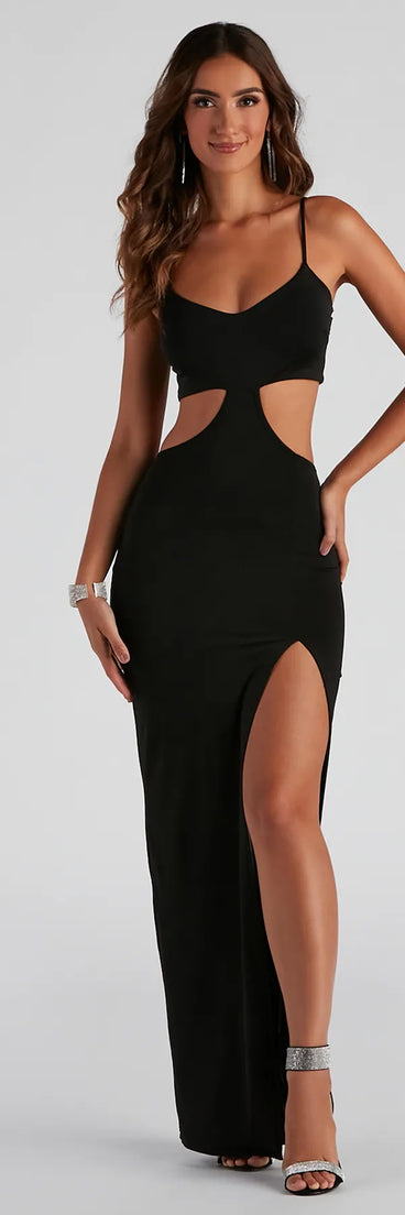 Flatter Me Cutout Maxi Dress