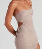 Effortless Summer Style Knit Midi Dress