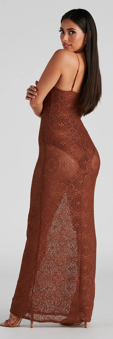 Sandy Toes Crochet Bodysuit Dress