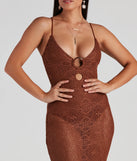 Sandy Toes Crochet Bodysuit Dress