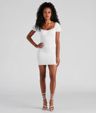 Sweet Treat Puff Sleeve Mini Dress