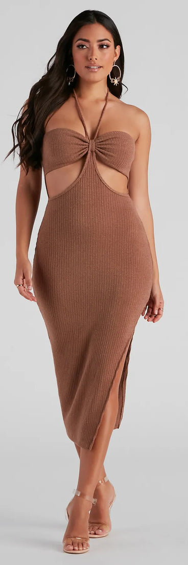 Take Me On A Getaway Midi Dress