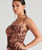 Trendsetting Icon Mesh Mini Dress