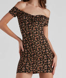 Find Me In Floral Mini Dress