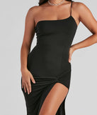 Timeless Twist One Shoulder Dress