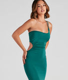 Always Alluring Cutout Midi Dress