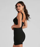 One Love Sweetheart Sweater Dress