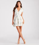 The Island Oasis Tropical Cutout Skater Dress is a mini dress that will make a statement with its short hemline and on-trend details to have you ready for any event!